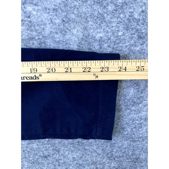 VTG Ralph Lauren Jacket Womens Medium Navy Blue Gold Buttons Embroidered Crest - Picture 7 of 10